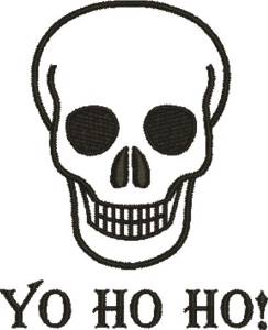 Picture of Halloween Skull Yo Ho!