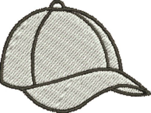 Baseball Cap Machine Embroidery Design