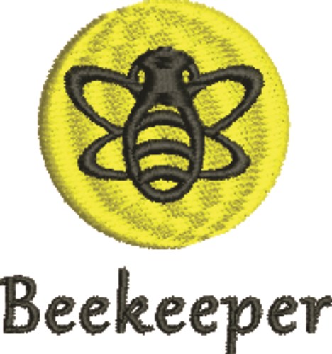 Beekeeper Machine Embroidery Design