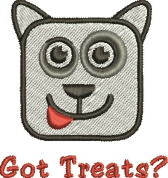Picture of Got Dog Treats? Machine Embroidery Design