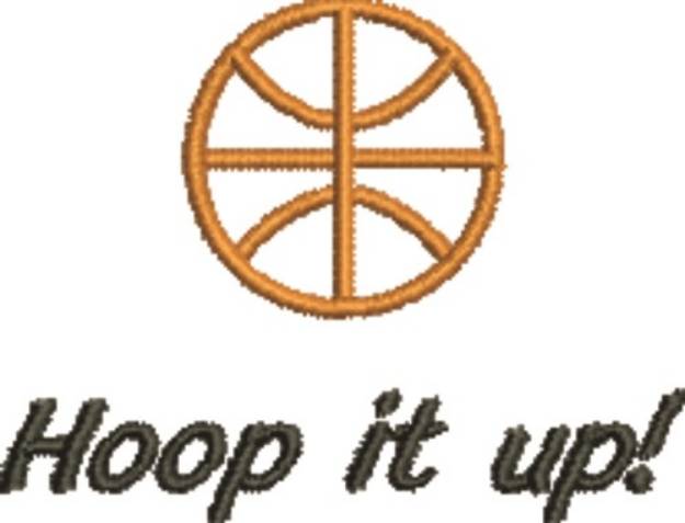 Picture of Hoop It Up Machine Embroidery Design