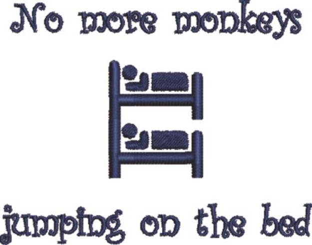 Picture of Jumping On Bed Machine Embroidery Design