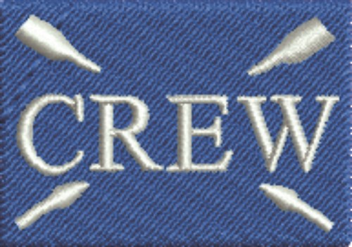 Crew Machine Embroidery Design