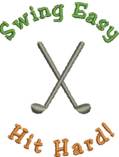 Swing Easy Machine Embroidery Design