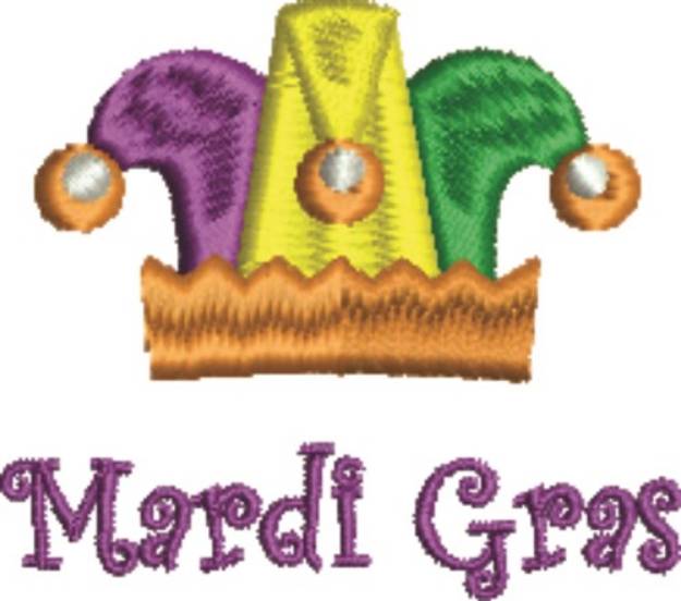 Picture of Mardi Gras Machine Embroidery Design