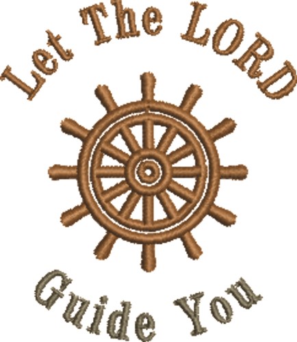 Lord Guide You Machine Embroidery Design