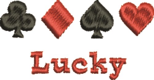 Lucky Machine Embroidery Design
