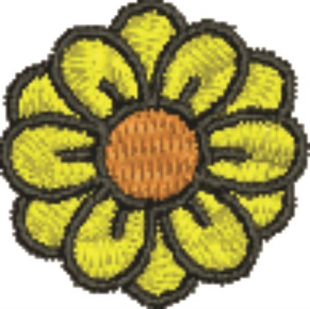 Picture of Daisy Bloom Machine Embroidery Design