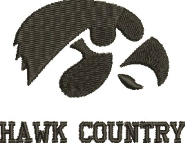 Picture of Hawk Country Machine Embroidery Design