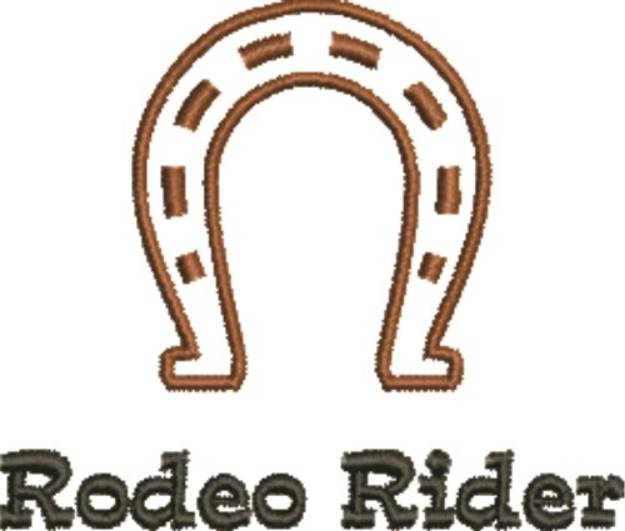 Picture of Rodeo Rider Machine Embroidery Design