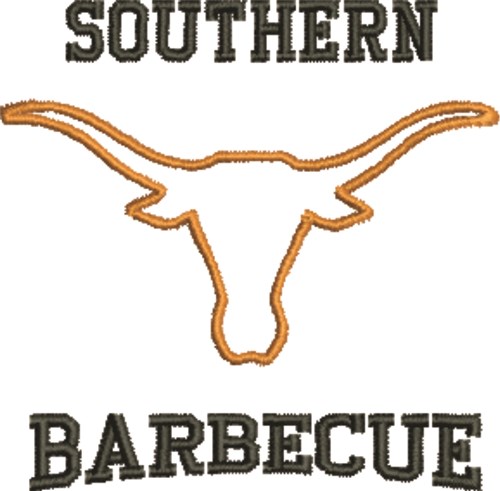 Southern Barbecue Machine Embroidery Design