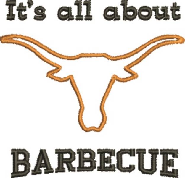 Picture of All About Barbecue Machine Embroidery Design