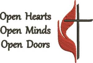Picture of Open Hearts Machine Embroidery Design