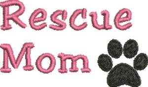 Picture of Rescue Mom Machine Embroidery Design