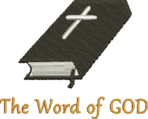 Word Of God Machine Embroidery Design