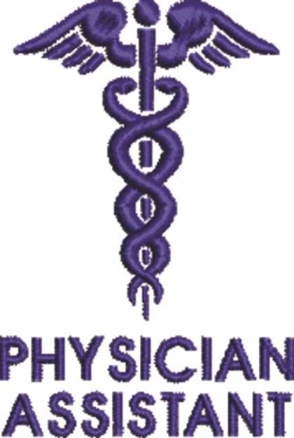 Picture of Physician Assistant Machine Embroidery Design
