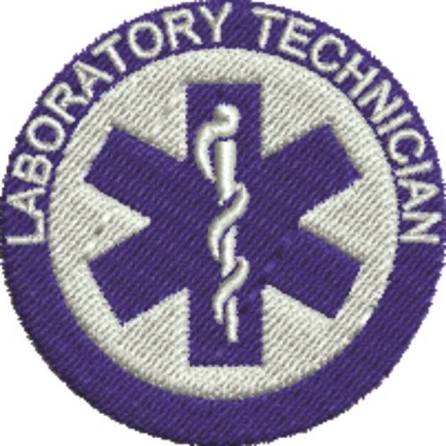 Picture of Laboratory Technician Machine Embroidery Design