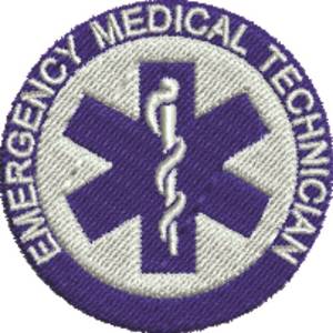Picture of Emergency Medical Technician Machine Embroidery Design