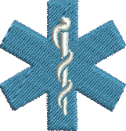 Medical Symbol Machine Embroidery Design