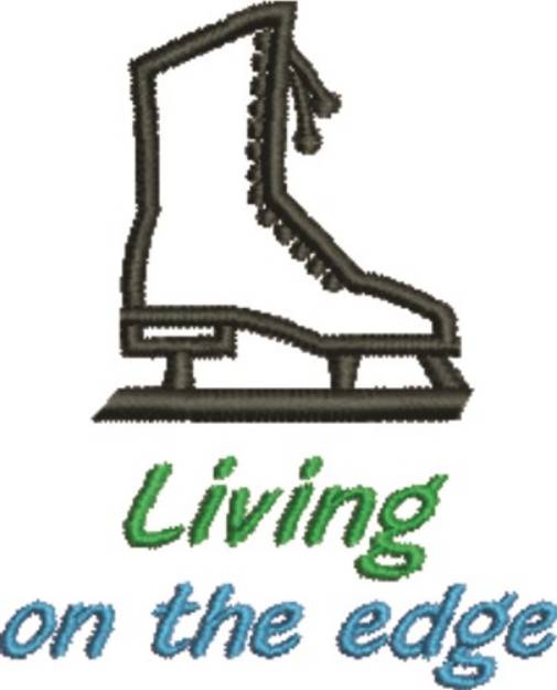 Picture of On The Edge Machine Embroidery Design