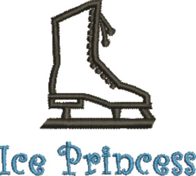 Picture of Ice Princess Machine Embroidery Design