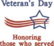 Picture of Veterans Day Machine Embroidery Design