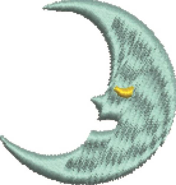 Picture of Sleeping Moon Man Machine Embroidery Design