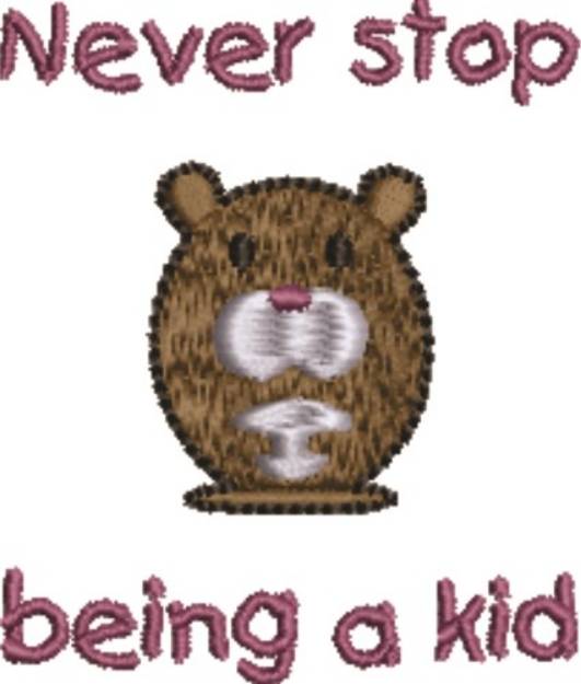 Picture of Never Stop...Cute Mouse Machine Embroidery Design