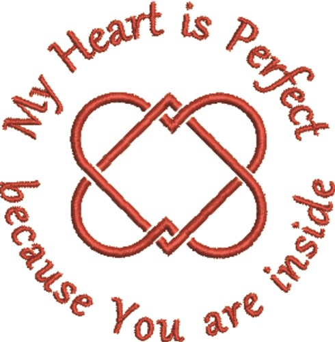 Intertwined Hearts Machine Embroidery Design