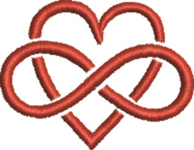 Picture of Infintate Love Machine Embroidery Design