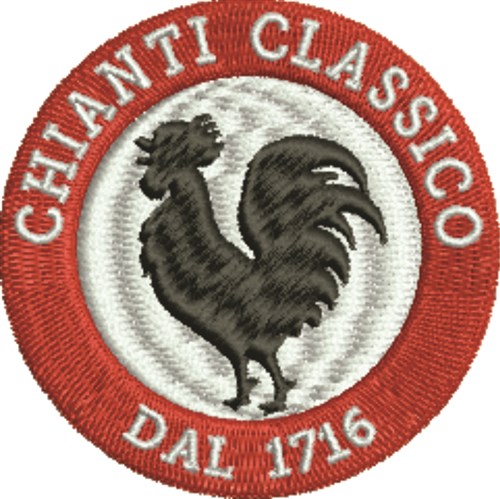 Chianti Rooster 1 Machine Embroidery Design