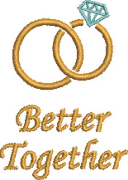 Picture of Better Together Machine Embroidery Design