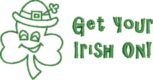 Picture of Get Irish On Machine Embroidery Design