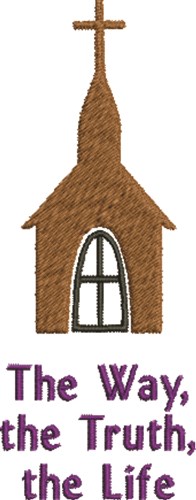 Church Life Machine Embroidery Design