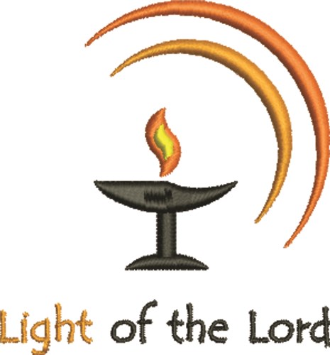 Light Of The Lord Machine Embroidery Design