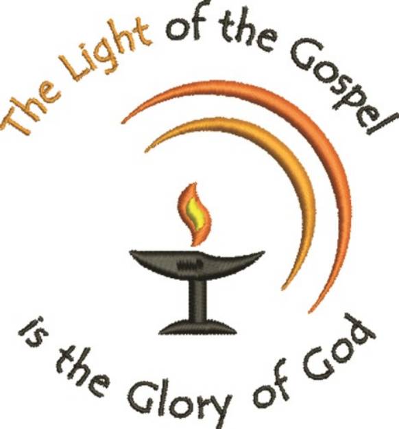 Picture of Light Of The Gospel Machine Embroidery Design