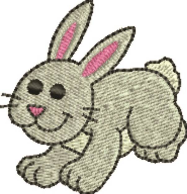 Picture of Happy Bunny Machine Embroidery Design