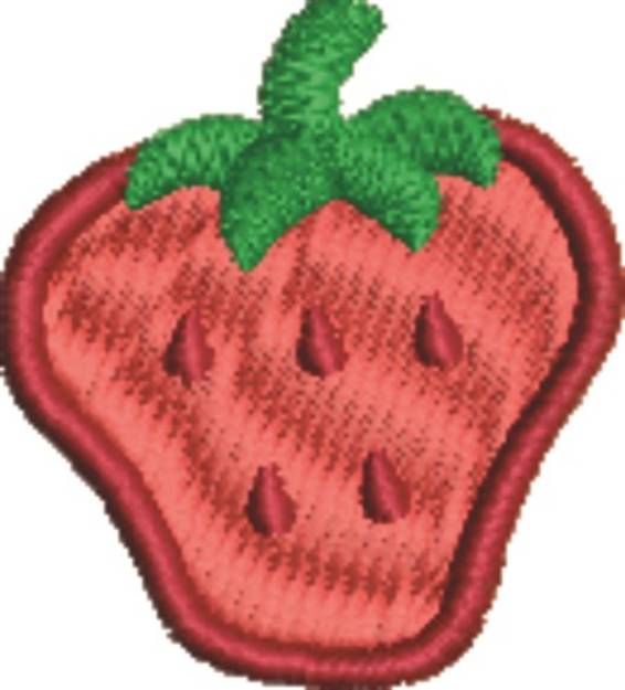 Picture of Big Strawberry Machine Embroidery Design