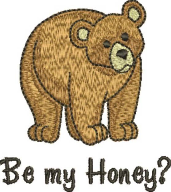 Picture of Be My Honey Machine Embroidery Design