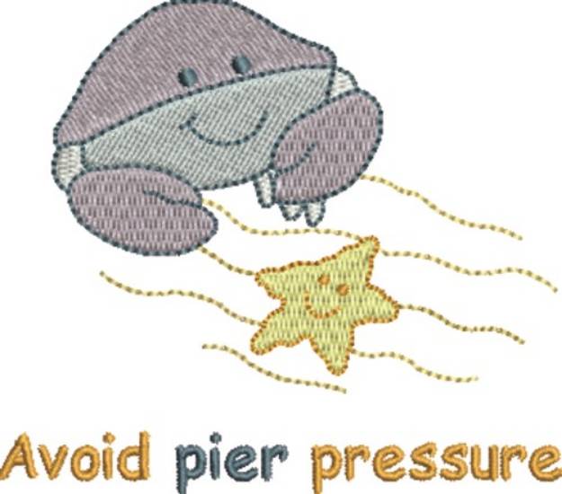 Picture of Pier Pressure Machine Embroidery Design