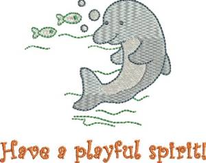 Picture of Playful Spirit Machine Embroidery Design