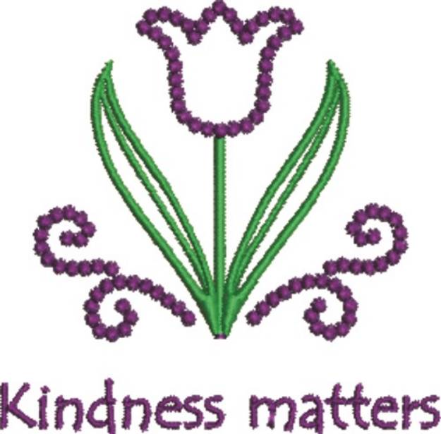 Picture of Kindness Matters Machine Embroidery Design