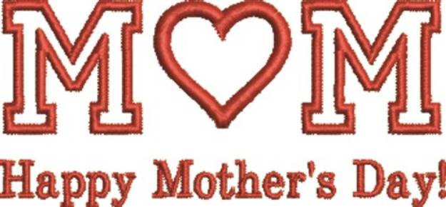 Picture of Mothers Day Machine Embroidery Design