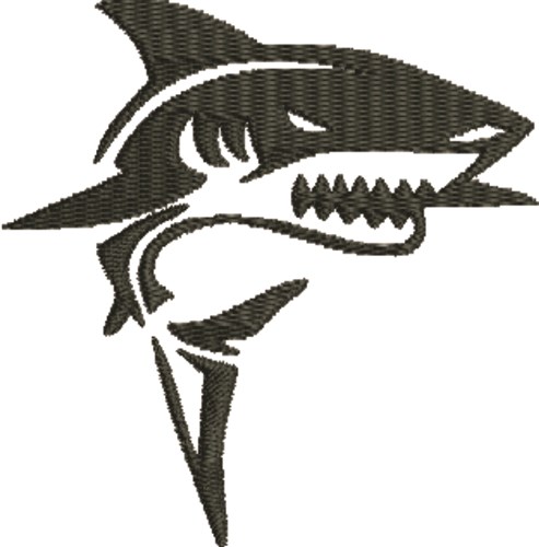 Shark Machine Embroidery Design