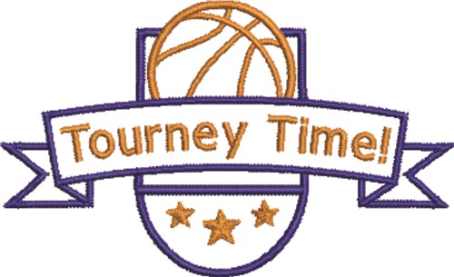 Tourney Time Machine Embroidery Design