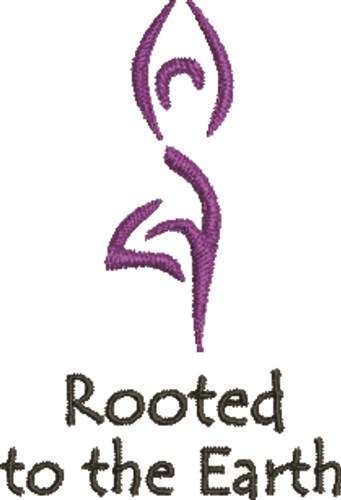 Rooted To The Earth Machine Embroidery Design