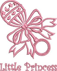 Picture of Little Princess Machine Embroidery Design