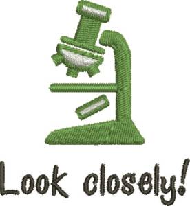 Picture of Look Closely Machine Embroidery Design