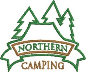 Picture of Northern Camping Machine Embroidery Design