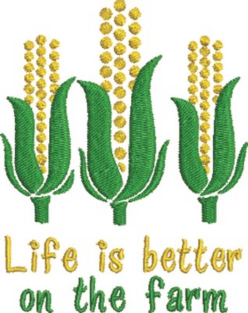 Picture of Better On Farm Machine Embroidery Design